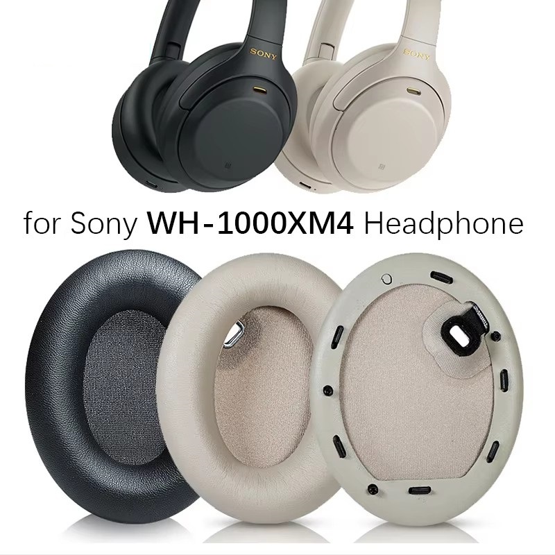 Sony Headphone Wh-1000Xm4 - Cuscinetti auricolari di ricambio Cuscini per