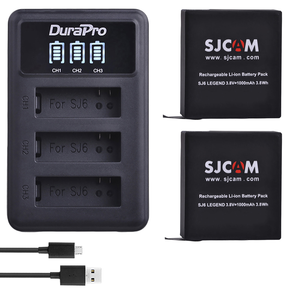 Shure Mic Mv7 - DuraPro 2PC 1000mAh Batteria originale per