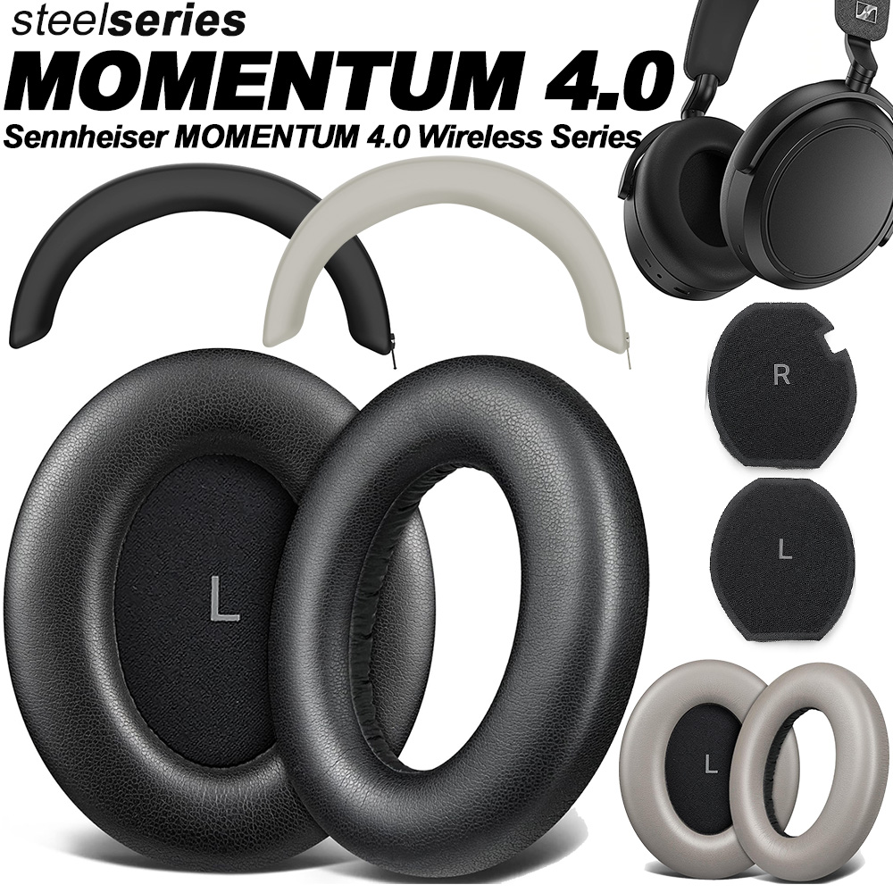 Sennheiser Headphone Momentum 4 - Cuscinetti auricolari di ricambio in schiuma
