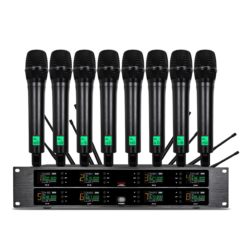 Shure Mic Sm58 - Microfono wireless professionale UHF a 8
