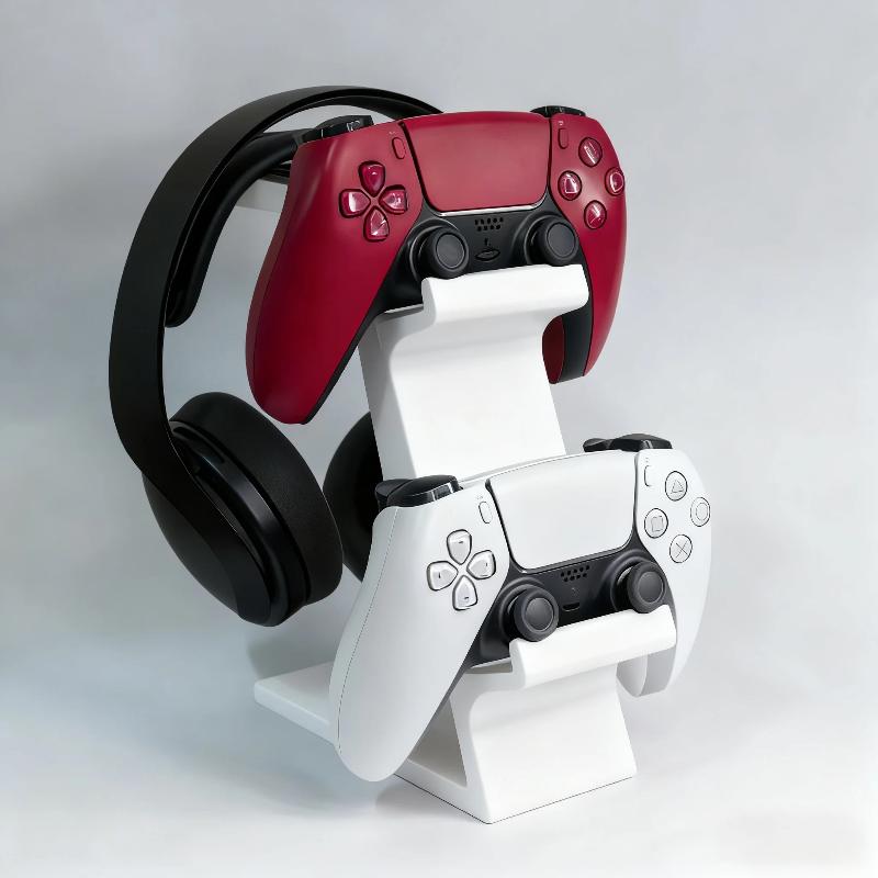 Headphone Stand Desk - ● Supporto per controller 3 in