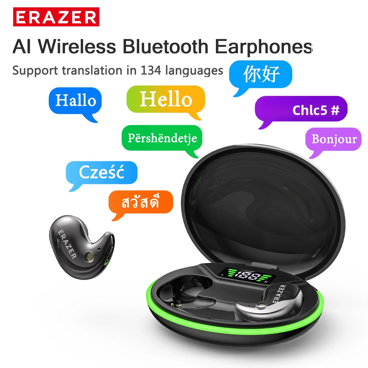 Wireless Earbuds Tws - Cuffie Bluetooth In-Ear EARZER XF58 con