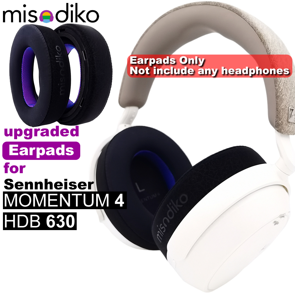 Sennheiser Headphone Momentum 4 - Cuscinetti auricolari di ricambio misodiko aggiornati