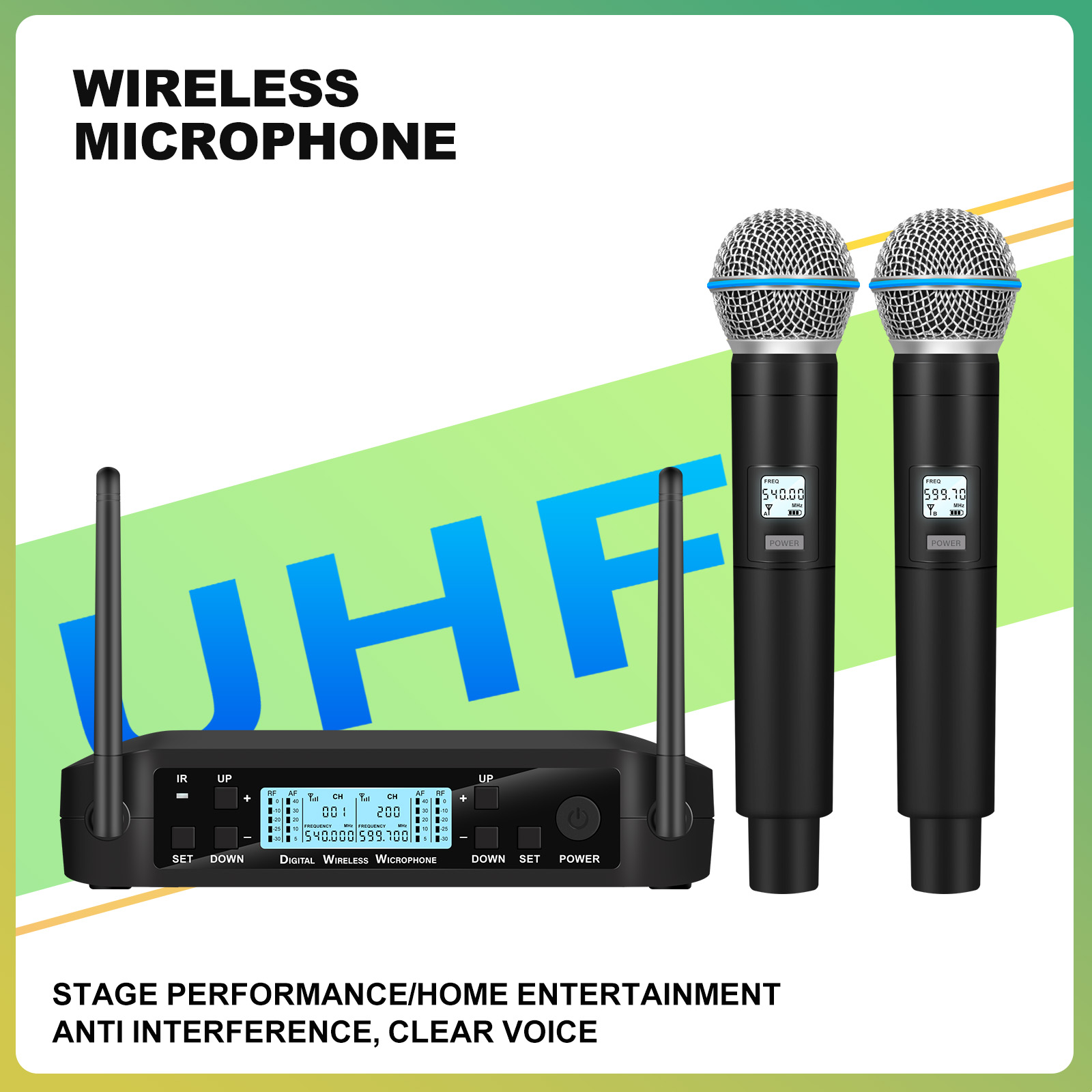 Shure Mic Sm7B - Microfone professionale sem fio para Shu,