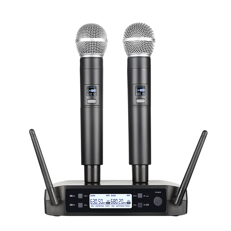 Shure Mic Sm7B - Microfono wireless portatile a doppio canale