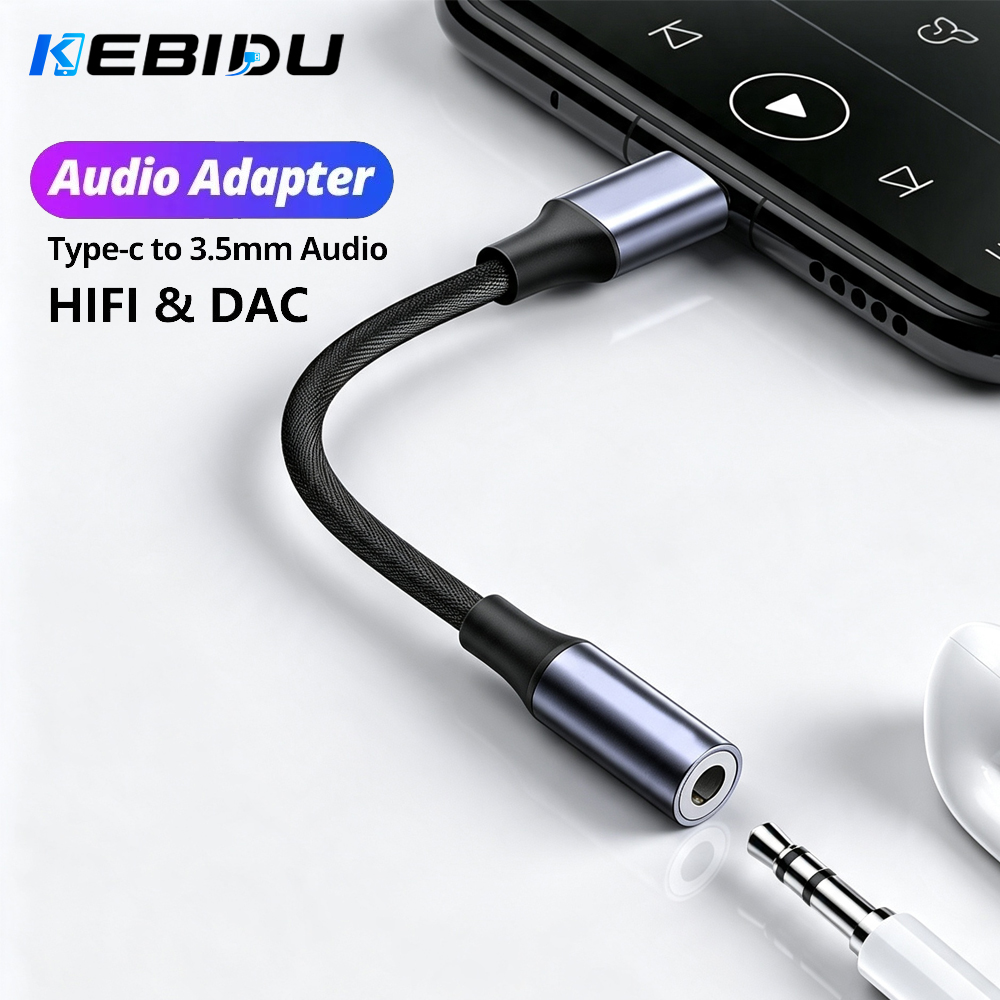 Adattatore audio KEBIDU da Typ - Audiophile Headphone Wired recensione e prezzo