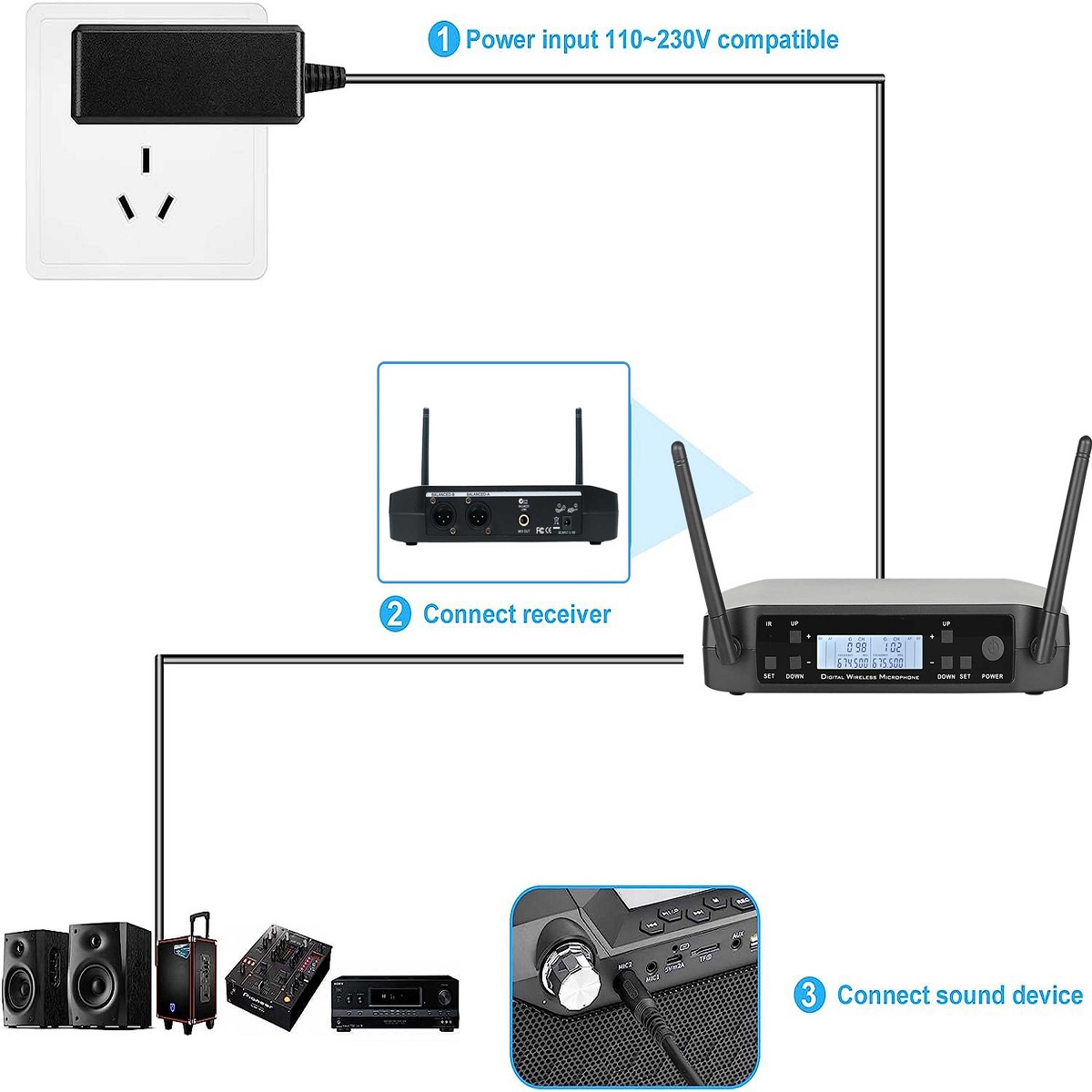 Microfono wireless UHF con aur - Shure Mic Sm58 recensione e prezzo