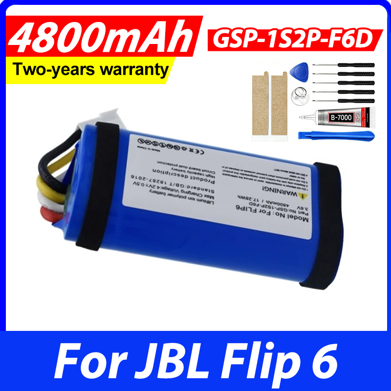 Batteria da 4800 mAh per JBL F - Jbl Speaker Flip 6 recensione e prezzo