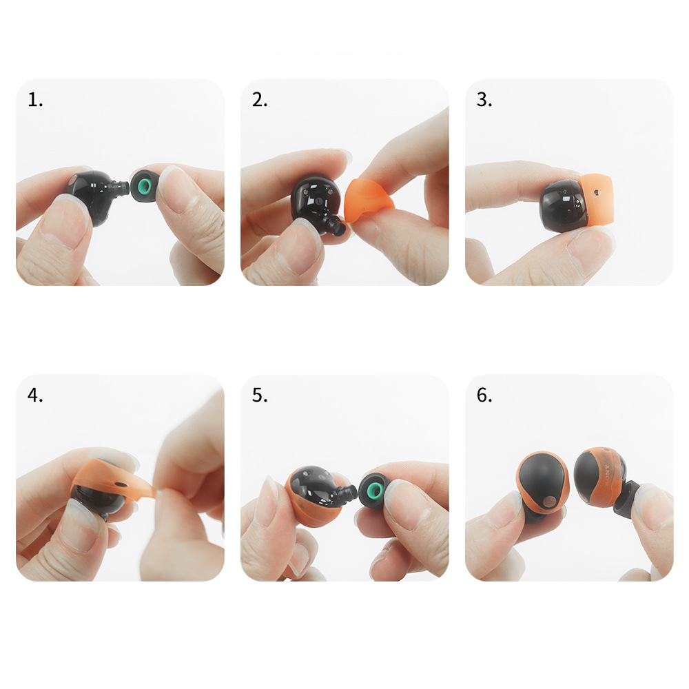 5 paia di punte auricolari in  - Sony Headphone Wf-1000Xm5 recensione e prezzo