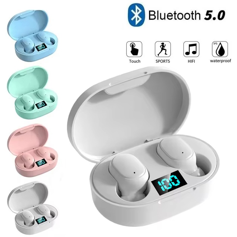 Auricolari A6S TWS, cuffie Blu - Wireless Earbuds Tws recensione e prezzo