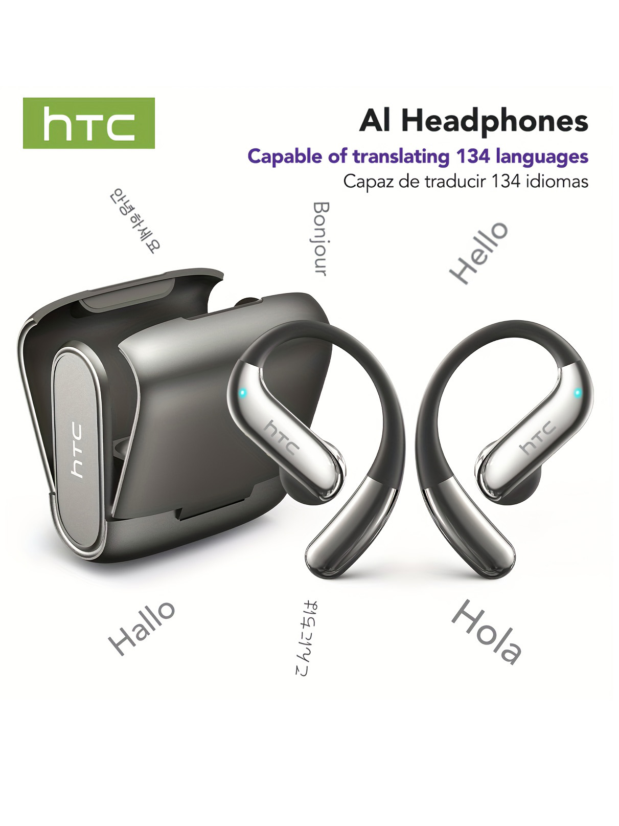Cuffie Bluetooth Open-Ear HTC  - Noise Cancelling Headphone recensione e prezzo