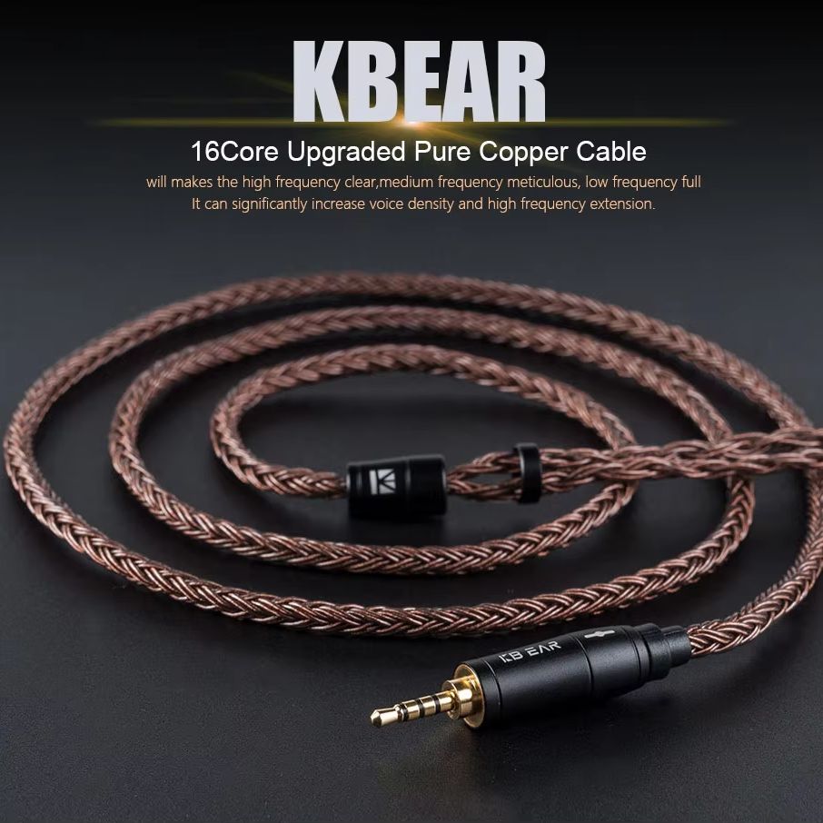 Cavo per cuffie IEM KBEAR a 16 - In Ear Monitor Iem recensione e prezzo
