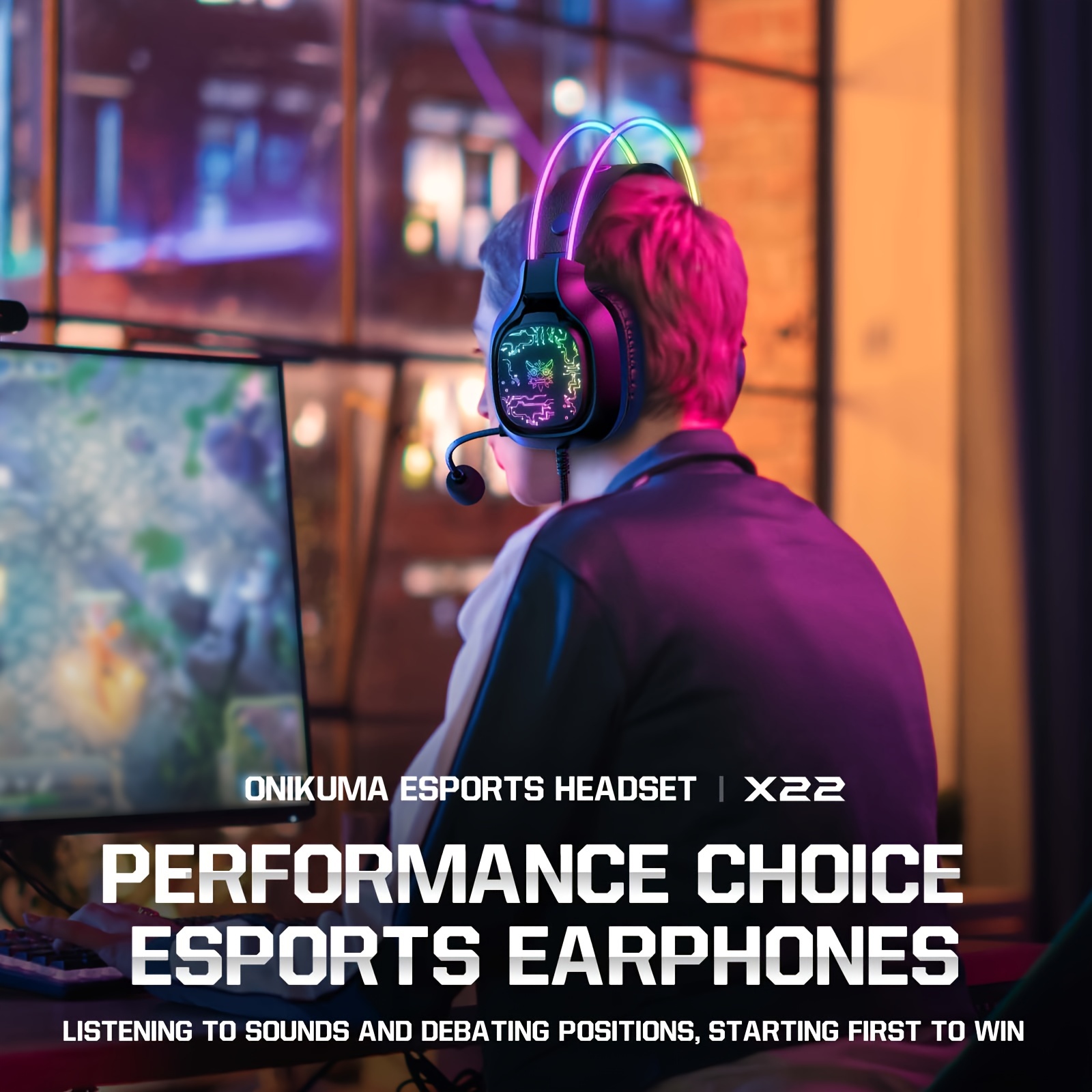 ONIKUMA X22 Cuffie da gioco RG - Gaming Headset Rgb recensione e prezzo