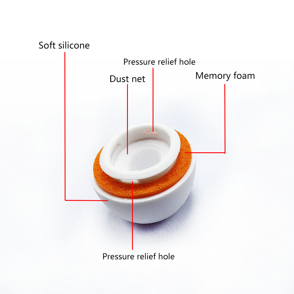 1 paio di auricolari in memory - Earphone Foam Tip recensione e prezzo