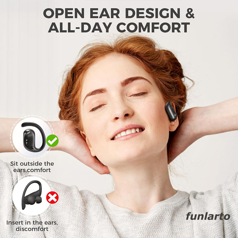 Cuffie da corsa wireless a ore - Sports Earphone Hook recensione e prezzo